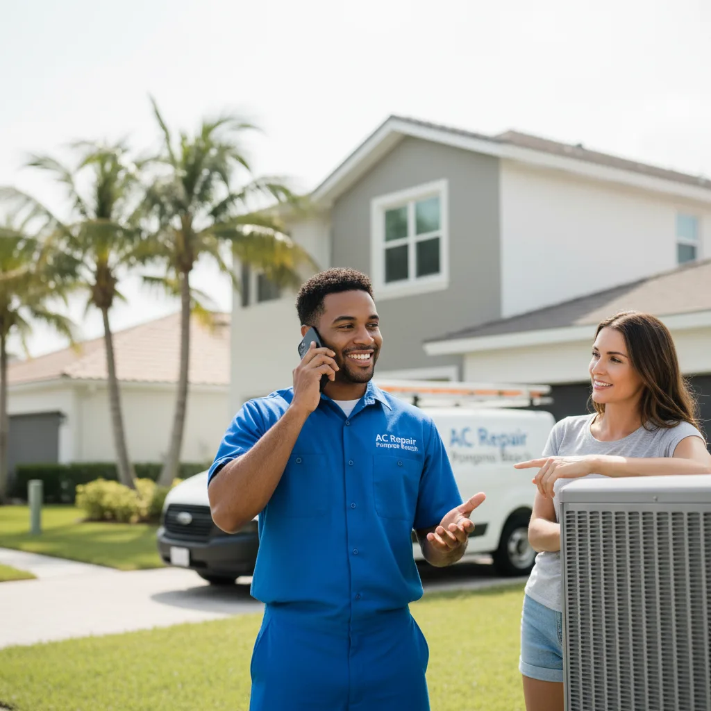 AC Repair Pompano Beach customer support in Verdunville